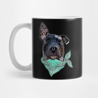 Cool dog with tattoos Mug